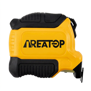 Ruban à mesurer professionnel en acier haute précision avec logo personnalisé, 5m et <span class=keywords><strong>10m</strong></span>, en PVC et ABS, avec étui en cuir - Product Image 1