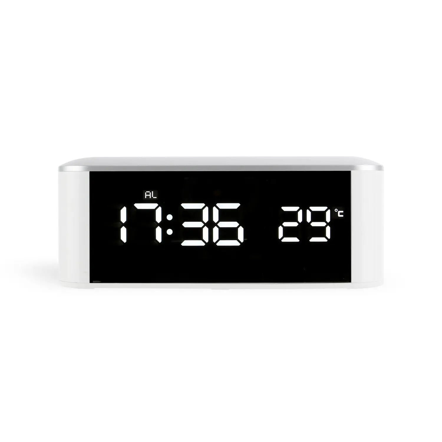 Домашний термометр с интерфейсом USB будильник светодиодный электронный дисплей термометр