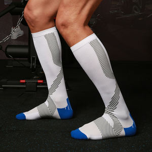 Wholesale Breathable Compression <b>Socks</b> <b>Knee</b> <b>High</b> Support Stockings for Running Circulation Men Women - Product Image 3