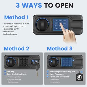 5.0 cuft nhà lớn két an toàn kỹ thuật số an ninh tài liệu an toàn với <span class=keywords><strong>LCD</strong></span> lập trình bàn phím - Product Image 5