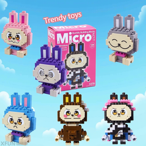 Khối xây dựng bộ mini mô hình LBB tycoco hành động hình búp bê trẻ em giáo dục đồ chơi Quà Tặng LBB khối xây dựng hộp mù - Product Image 1
