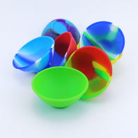 15g de silicona curada con platino 67mm * 30mm pequeña cocina conveniente especias hierba mezcla tazón de silicona
