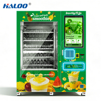 Haloo Vending Machine Leverancier Semi-automatische Smoothie Vending- en Blendmachine Vriesvruchten Smoothie Vendingmachine