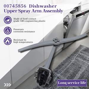 Ensemble de bras de pulvérisation supérieur pour lave-vaisselle 00745856 compatible avec Bosch, en plastique, pour usage domestique - Product Image 3