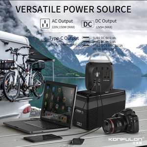 Konfulon 2025 Tốt Nhất Người Bán 200W 60000MAh Công Suất Cao Xách Tay Điện Trạm UPS Với Đa Trong/outs Và Đèn Pin LED Hiển Thị - Product Image 4