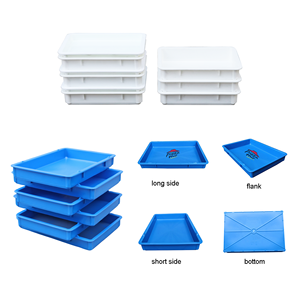 Caja apilable JOIN de grado alimenticio para masa de pizza, para cocina central, panadería y fábrica de bandejas de pizza - Product Image 5