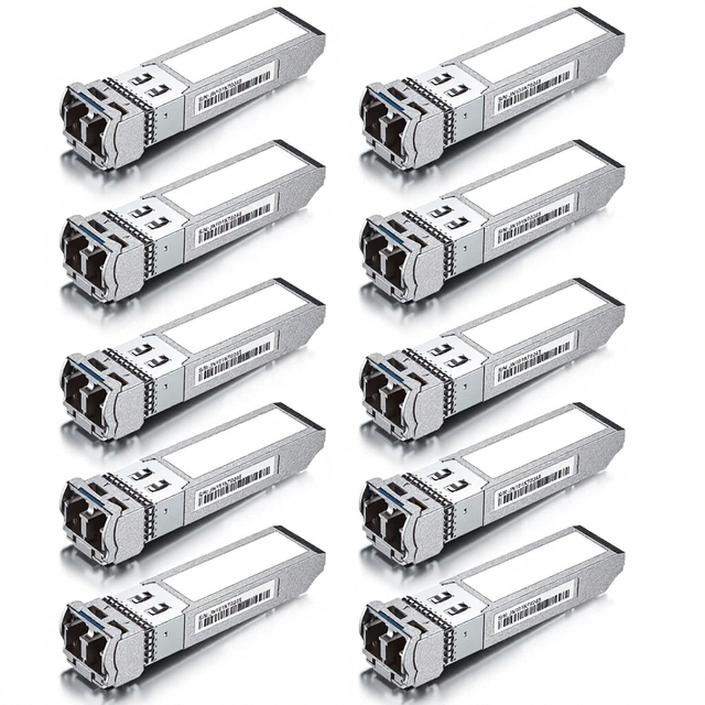 Ipolex 10G LR SFP+ LC Single Mode Transceiver 10GBase-LR Fiber Module (SFP-10G-LR/Meraki MA-SFP-10GB-LR/Ubiquiti) Made in China