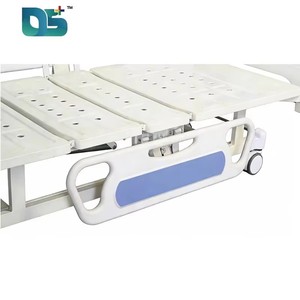 Cama Hospitalaria Manual con Dos Manivelas y Dos Funciones, Plegable, Personalizable, para Discapacitados y Geriátricos, con Reposacabezas Ajustable de ABS y Barandilla de Protección - Product Image 6