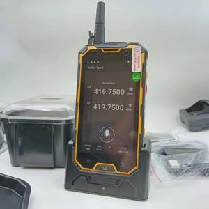 Zello + UHF Walkie Talkie 3 Wát không thấm nước IP68 4 gam LTE Walkie Talkie di động wifi màu xanh răng PoC đài phát thanh 4 + 64 gam Android Walkie Talkie - Product Image 2