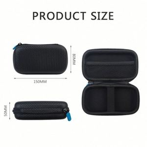 Étui de luxe personnalisé en EVA avec fermeture éclair pour protège-tibias de football miniatures - Sac de rangement imperméable et durable - Product Image 3