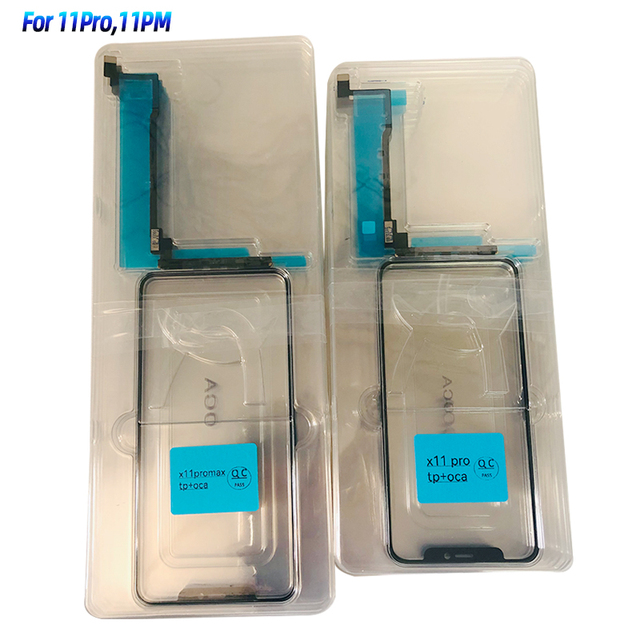 Wholesale Original Touch Screen Glass Lens Digitizer With OCA Panel Repair Parts for iphone 12 Pro 12p 11Pro Max 11P
