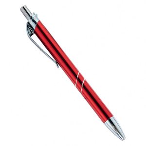 Bolígrafo Metálico de Empuje, Regalo Publicitario para Hoteles, Personalizable, Ecológico, con Cuerpo de Aluminio e Impresión de Logotipo - Product Image 3