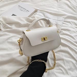 กระเป๋าถือผู้หญิงรุ่นใหม่สำหรับฤดูร้อนของ2025กระเป๋าสะพายผิวสัมผัสมีโซ่ร้อยสายแฟชั่น - Product Image 4