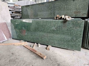 Dalles de <span class=keywords><strong>sol</strong></span> polies en pierre naturelle BOTON STONE <span class=keywords><strong>pour</strong></span> extérieur, comptoir de cuisine, granit vert d'Inde, granit égyptien - Product Image 2
