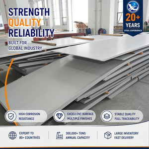 High Quality 321 316L Pickled 8.0mm x 1500mm 5x10' Cold <b>Rolled</b> Stainless Steel Sheet for Pressure Vessel - Product Image 1