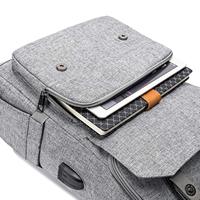 Sac à dos de voyage robuste pour ordinateur portable, idéal pour l'université, l'école, le travail, cadeau pour hommes et femmes, sac à dos professionnel fin et résistant, usine certifiée BSCI