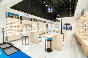 Custom Optical Shop Fit Out Modern Nordic Eyewear Store Design Modular Retail Fixtures Optical <b>Display</b> <b>Cabinets</b> Turnkey Interior - Product Image 2