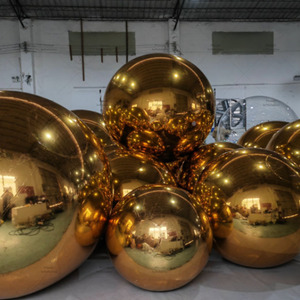 Globos Metálicos Decorativos Inflables con Forma de Espejo, Globo Gigante Brillante Iridiscente para Bodas y Eventos - Product Image 5