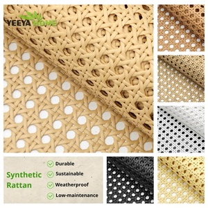 Fettuccia ottagonale in rotolo di <span class=keywords><strong>Rattan</strong></span> di <span class=keywords><strong>plastica</strong></span> a rete da 1/2 "in <span class=keywords><strong>Rattan</strong></span> di polietilene artificiale - Product Image 2