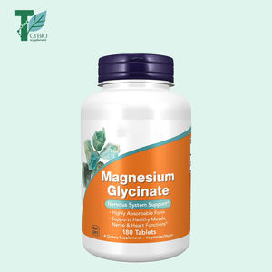 Oem תווית פרטית מגנזיום לוח גליציינט <span class=keywords><strong>100</strong></span> מ ג, טופס סופג מאוד, טבליות 180 - Product Image 1