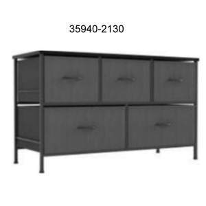 Table console en tissu avec tiroir-Solution de rangement durable et élégante 35940-2130 - Product Image 2