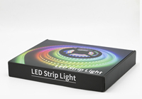 Bande lumineuse à LED avec changement de couleur de synchronisation de musique RVB, lumières LED Bluetooth avec télécommande intelligente, lumières LED pour chambre à coucher