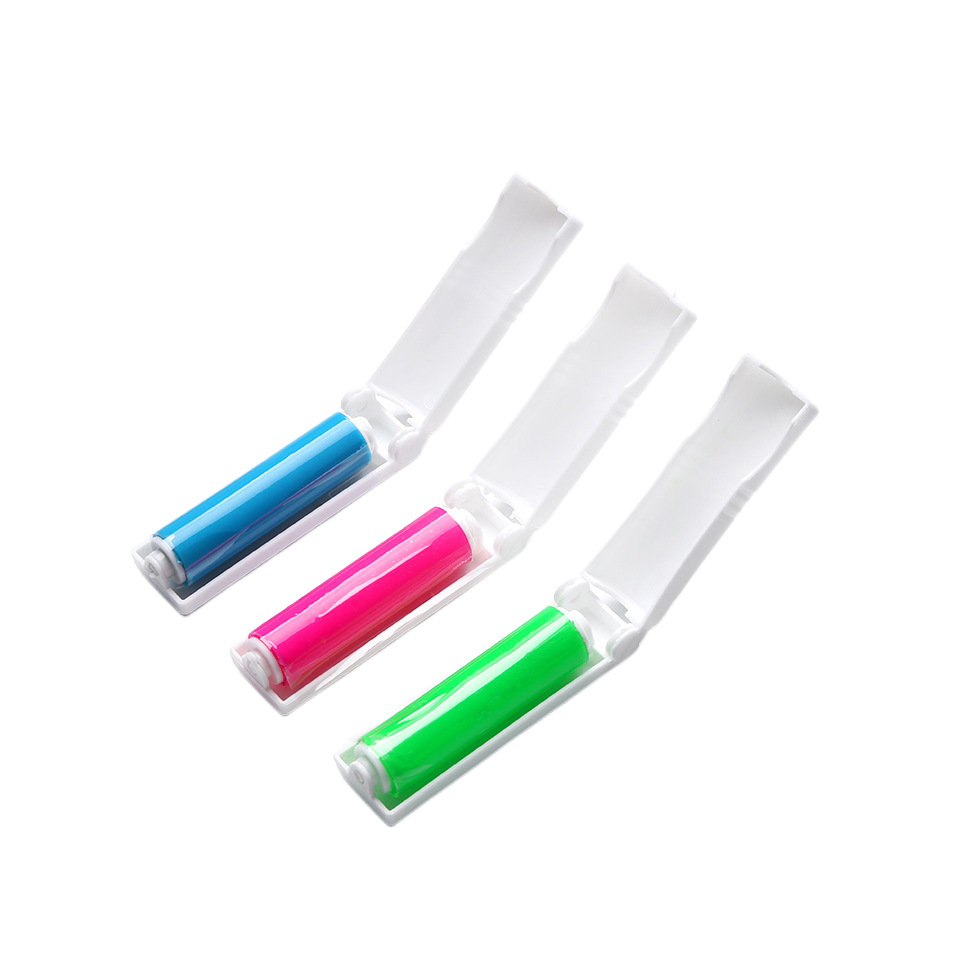Portable Sticky Washable TPR reusable Clothes Clean Brush Dust Catcher pet hair remover pocket Lint Roller