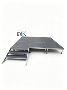 Mobile Stage Adjustable Stage Outdoor Fast Setup Aluminum Truss Design Wedding Event Portable <b>Show</b> Concert - Product Image 2