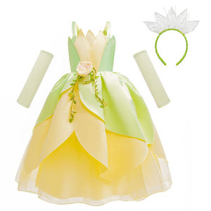Costume d'anime d'Halloween Cosplay, <span class=keywords><strong>robe</strong></span> <span class=keywords><strong>de</strong></span> <span class=keywords><strong>princesse</strong></span> <span class=keywords><strong>de</strong></span> carnaval, <span class=keywords><strong>robe</strong></span> <span class=keywords><strong>de</strong></span> fête féerique <span class=keywords><strong>de</strong></span> <span class=keywords><strong>la</strong></span> <span class=keywords><strong>grenouille</strong></span>, <span class=keywords><strong>robe</strong></span> <span class=keywords><strong>de</strong></span> <span class=keywords><strong>princesse</strong></span> verte, elfe, Tiana - Product Image 4