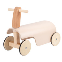 Trottinette d'équilibre en bois pour enfants, chariot d'apprentissage de la marche pour tout-petits, jouet puzzle à quatre roues avec fonction de torsion, capacité de charge 10 kg, pour les enfants de plus de 3 ans