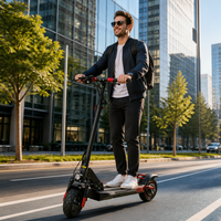 Trottinette électrique MTBGO, batterie lithium 48V, puissance 500W, vitesse maximale 45 km/h, charge maximale 150 kg, design pliable pour les déplacements urbains