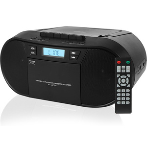 Boombox CD sans fil multifonction portable avec son stéréo et radio AM/FM - Product Image 5