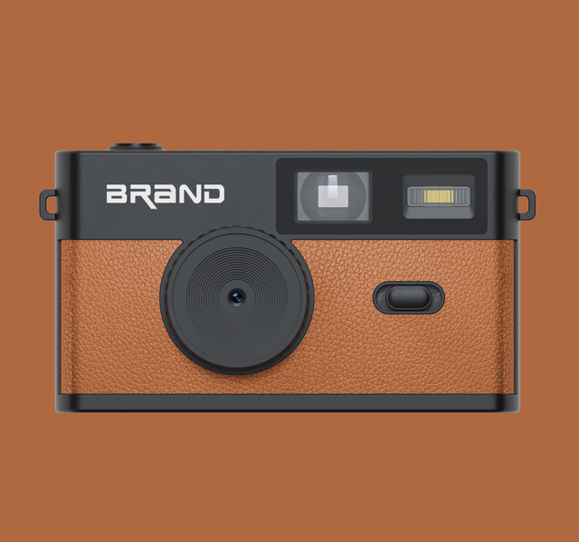 Best-seller Compact Retro Screenless Digital Camera with Built-in Flash for Camping Outdoor Use 8MP for Vintage Design
