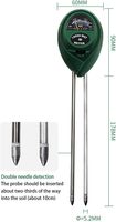 DollaTek Testeur de pH Analogique 3-en-1 Multifonctionnel Testeur de Sol Testeur d'Humidité Analyseur de Mesure de l'Intensité de la Lumière du Soleil Chine