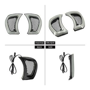 ไฟหน้ามอเตอร์ไซค์แบบมีช่องระบายอากาศ ไฟ LED สำหรับ Harley Touring Road Glide FLTRX ปี 2015-2023 ไฟเลี้ยว ไฟวิ่ง - Product Image 3