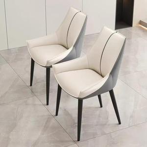 Ghế ăn phong cách châu Âu sang trọng nhẹ nhàng, có tựa lưng, thích hợp cho khách sạn, bàn làm việc, văn phòng tại nhà, bàn trang điểm, bàn chơi mạt chược, ghế ngồi thoải mái. - Product Image 6