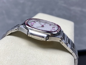Montre étanche de qualité supérieure 40 mm 57-11 3K Factory V2 Acier 316L Mouvement 324 Cadran blanc diamanté pour plongée 8,5 mm - Product Image 2