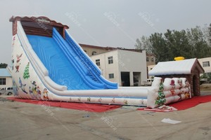 WINSUN Tobogán Inflable Gigante <span class=keywords><strong>para</strong></span> <span class=keywords><strong>Nieve</strong></span>, Tobogán Seco <span class=keywords><strong>para</strong></span> Invierno, <span class=keywords><strong>Alquiler</strong></span> Comercial, Capacidad <span class=keywords><strong>para</strong></span> 10-15 Pasajeros - Product Image 4