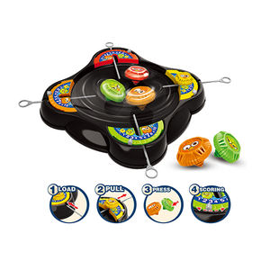 Toupies Éclatantes Lames Broyeuses Jeu de Combat Rotation <span class=keywords><strong>Toupie</strong></span> en Plastique Jouets pour Garçons - Product Image 2