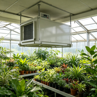 Nouveau déshumidificateur industriel électrique 150L monté au plafond, sécheur d'air haute efficacité avec contrôle intelligent pour usine et atelier