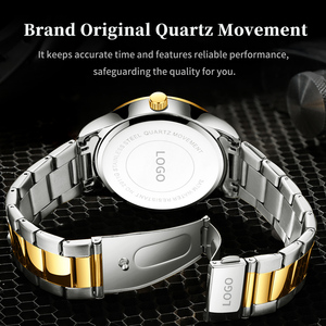 Montre de sport de luxe pour homme OEM personnalisée 2911, mouvement à quartz, étanche, affichage lumineux de la date/jour, design cartoon, acier inoxydable - Product Image 4