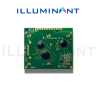 Modul LCD Mono 16x4 Karakter Tipe 2.36 Inci FSTN Negatif Konektor Pin COB 8-bit Paralel 200 Nits Transmisif Putih 6/12