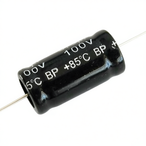 Condensador Electrolítico de Aluminio 4.7uF 100V Tipo Axial No Polarizado - Product Image 1