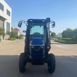 Tracteur agricole compact de fabrication chinoise 70 CV 4x4 avec cabine de luxe, climatisation et chauffage pour les opérations agricoles - Product Image 3