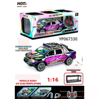 Voiture de course télécommandée Lijia 1:14/1:16 27MHZ, jouet sportif RC, 4 canaux, télécommande électrique, prêt à l'emploi en intérieur et en extérieur, portée de 8 à 12 m