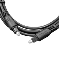 Câble audio numérique TV personnalisé 1m 2m 3m Connecteur doré Fibre optique Toslink OD 4.0mm