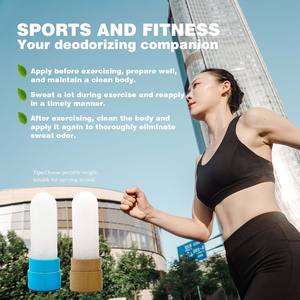 天然水晶ミョウモミネラル塩プラスチックチューブ制汗防止消臭スティックプライベートラベル - Product Image 5