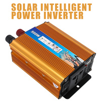 Convertisseur de courant automobile avec chargeur USB, petit et pratique, 500W, DC12V 24V vers 110V 220V
