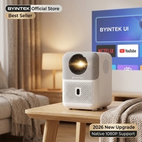Mini-projecteur vidéo intelligent Android pour Love 1 U4, mise au point automatique, 1080P, 300 lumens ANSI, LCD LED, portable, WiFi, home cinéma
