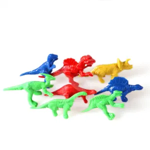 Mini jouets de dinosaure, en plastique, pour œuf, capsules, vente en gros, pièces